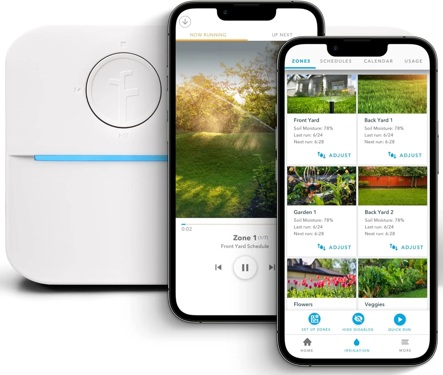 Rachio wifi smart sprinkler controller 8 zone irrigation remote control app based sch